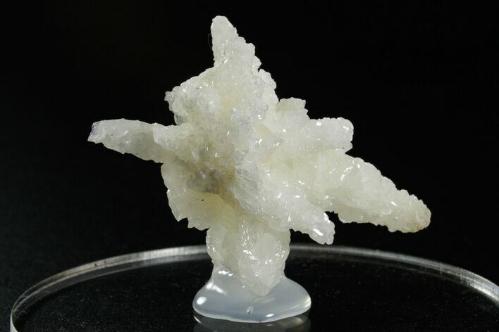 Intricate, Fluorescent Aragonite Formation - Nevada #350272